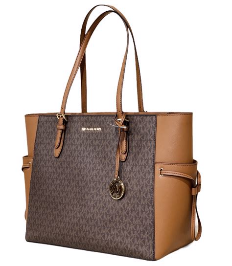 michael kors morgan large tote brown